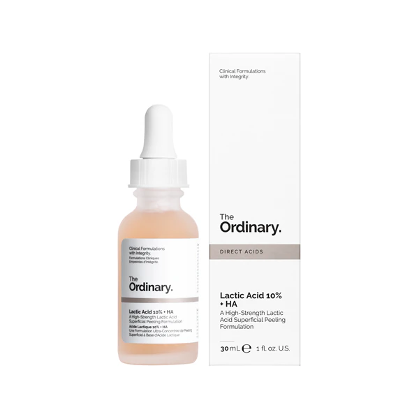 The Ordinary Lactic Acid 10% + HA изглаждащ ексфолиращ серум за жени | monna.bg