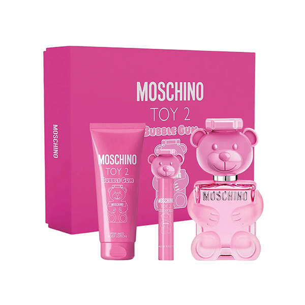 Moschino Toy 2 Bubble Gum подаръчен комплект с тоалетна вода 100мл и лосион за тяло 100мл за жени | monna.bg
