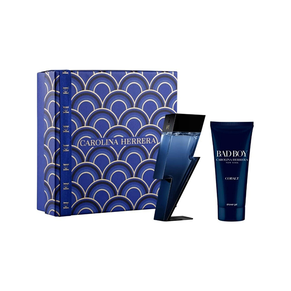 Carolina Herrera Bad Boy Cobalt Electrique подаръчен комплект с парфюмна вода 100мл за мъже | monna.bg