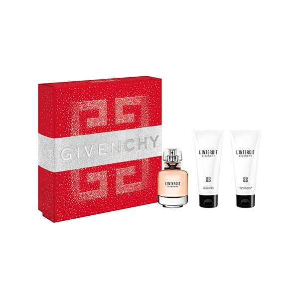 Givenchy L'Interdit подаръчен комплект с парфюмна вода 50мл и душ гел 75мл за жени | monna.bg