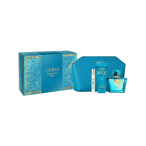 Guess Seductive Blue подаръчен комплект с тоалетна вода 75мл и лосион за тяло 100мл за жени | monna.bg