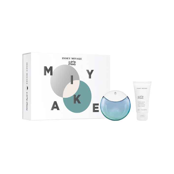 Issey Miyake A Drop d'Issey подаръчен комплект с парфюмна вода 50мл и лосион за тяло 50мл за жени | monna.bg