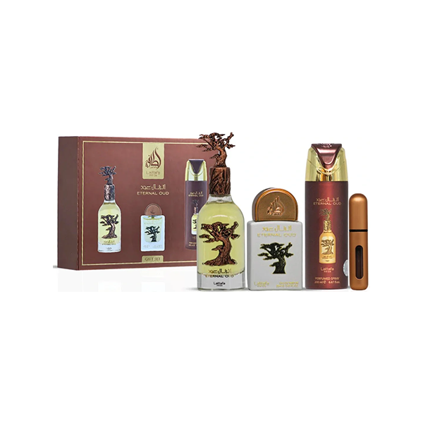 Lattafa Perfumes Pride Eternal Oud подаръчен комплект с парфюмна вода 100мл унисекс | monna.bg