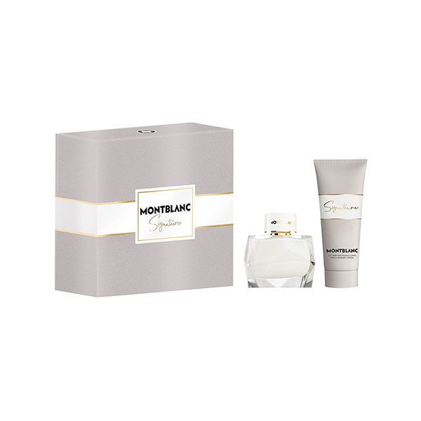 Montblanc Signature подаръчен комплект с парфюмна вода 50мл и лосион за тяло 100мл за жени | monna.bg