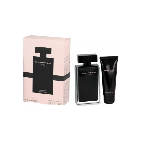 Narciso Rodriguez For Her подаръчен комплект с тоалетна вода 30мл и лосион за тяло 50мл за жени | monna.bg