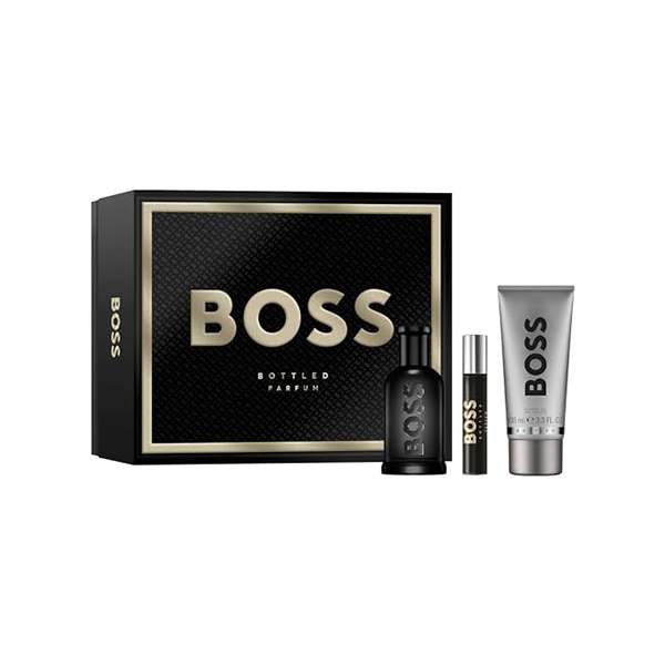 Hugo Boss Bottled Parfum подаръчен комплект с парфюм 100мл и душ гел 100мл за мъже | monna.bg