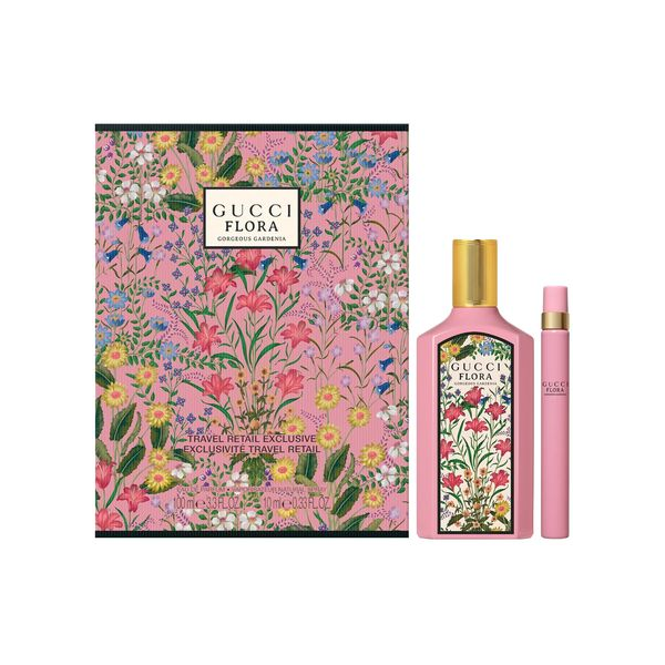 Gucci Flora Gorgeous Gardenia подаръчен комплект с парфюмна вода 100мл за жени | monna.bg