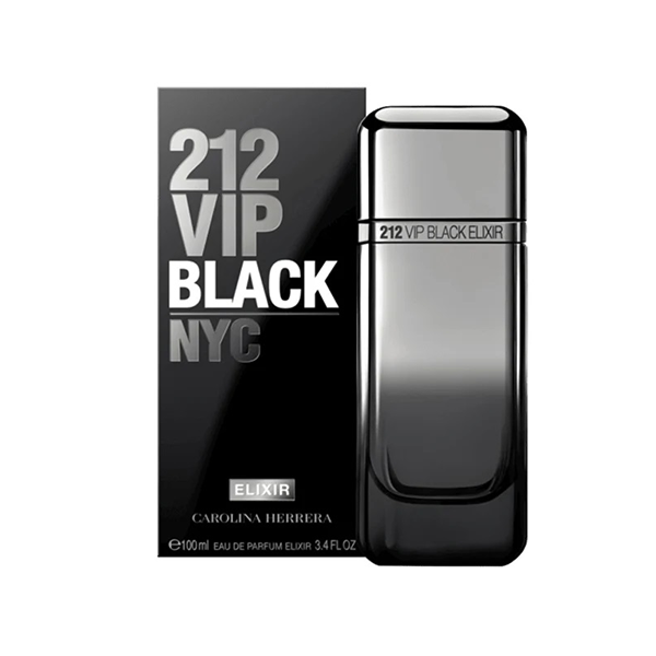 Carolina Herrera 212 VIP Black Elixir парфюмна вода за мъже | monna.bg