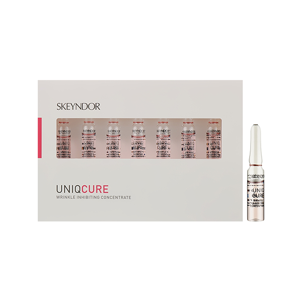 Skeyndor Uniqcure Wrinkle Inhibiting Concentrate 7 x 2ml активен подмладяващ концентрат за лице против бръчки 7 ампули унисекс | monna.bg