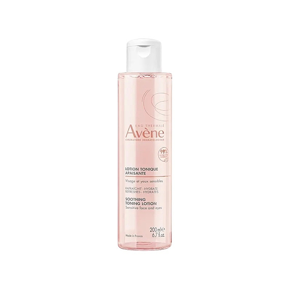Avene Eau Thermale Soothing Toning Lotion успокояващ тоник за чувствителна кожа на лицето и околоочен контур унисекс | monna.bg