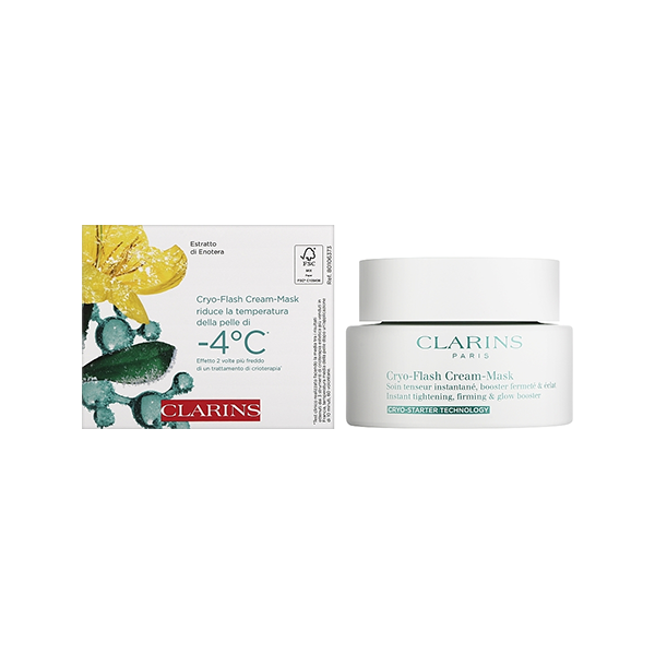 Clarins Cryo-Flash Cream-Mask крем-маска за лице унисекс | monna.bg