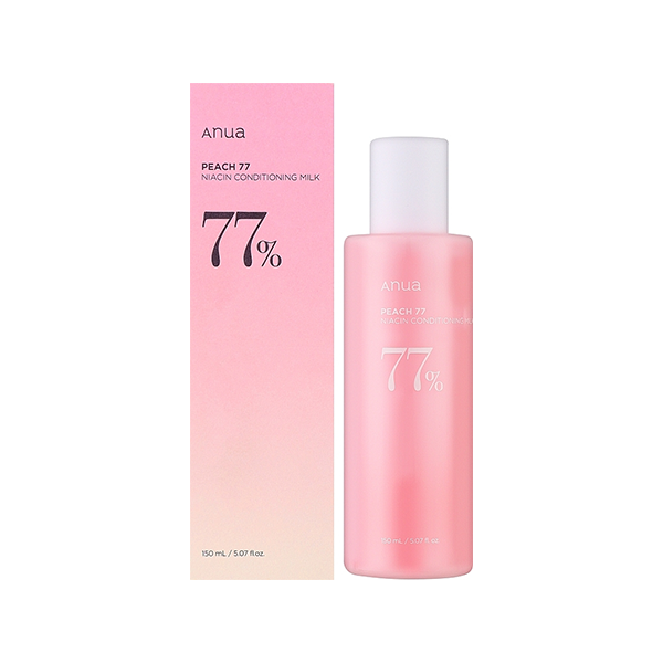 Anua Peach 77% Niacin Conditioning Milk овлажняващо мляко за лице унисекс | monna.bg