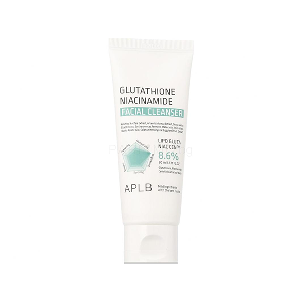 APLB Glutathione Niacinamide Facial Cleanser Cleansing Emulsion нежна почистваща пяна с глутатион и ниацинамид унисекс | monna.bg