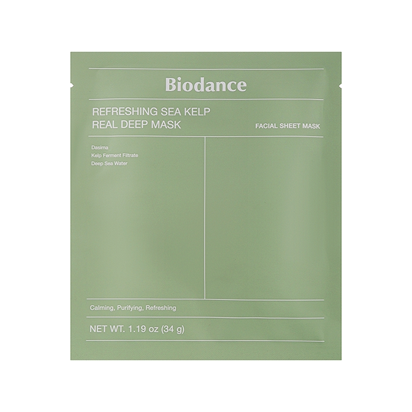 Biodance Sea Kelp Refreshing Real Deep Mask хидрогелова маска с морска ламинария унисекс | monna.bg