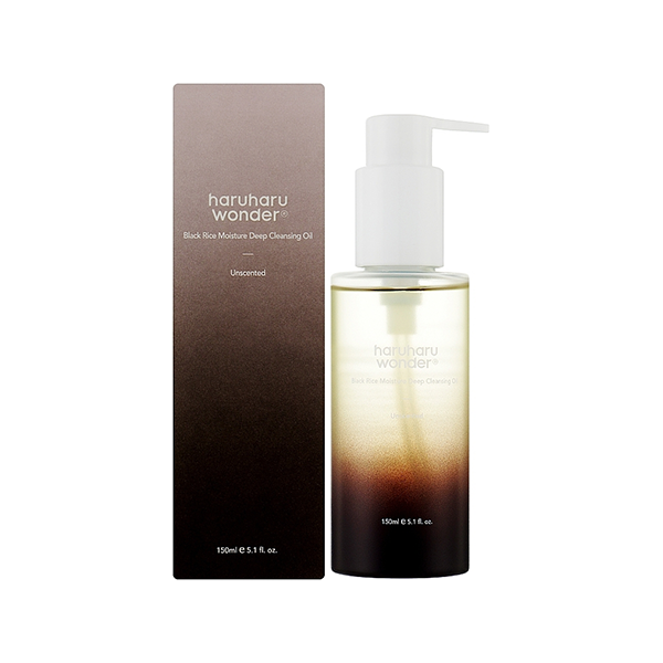 Haruharu Wonder Black Rice Moisture Deep Cleansing Oil почистващо и премахващо грима масло за чувствителна и нетолерантна кожа унисекс | monna.bg