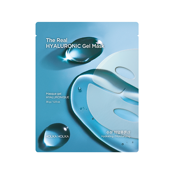 Holika Holika The Real Hyaluronic Gel Mask гел маска за лице с хиалуронова киселина унисекс | monna.bg