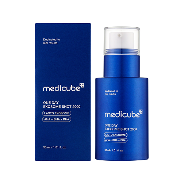 Medicube One Day Exosome Shot Pore Ampoule 2000 интензивно регенериращ серум за освежаване и изглаждане на кожата унисекс | monna.bg