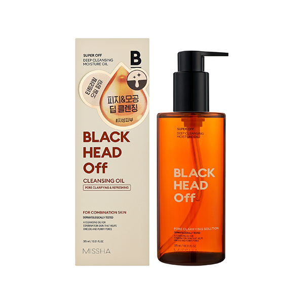 Missha Super Off Black Head Off Deep Cleansing Moisture Oil хидрофилно масло за лице против черни точки унисекс | monna.bg