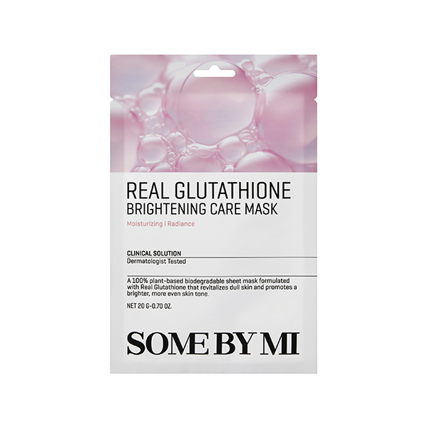 Some By Mi Real Glutathione Brightening Care Mask изсветляваща глутатионова маска за лице унисекс | monna.bg
