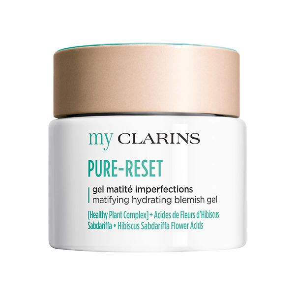 Clarins My Clarins Pure-Reset Matifying Hydrating Blemish Gel матиращ гел за кожа с несъвършенства унисекс | monna.bg