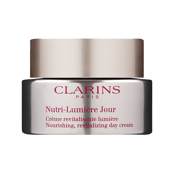 Clarins Nutri-Lumiere Jour Revitalizing Day Cream All Skin Types ревитализиращ дневен крем за сияен вид на кожата унисекс | monna.bg