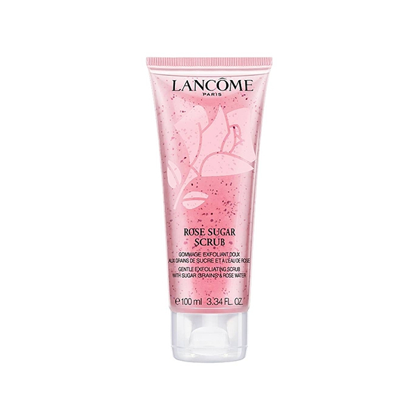 Lancome Rose Sugar Gentle Exfoliating Scrub изглаждащ пилинг за чувствителна кожа на лицето унисекс | monna.bg