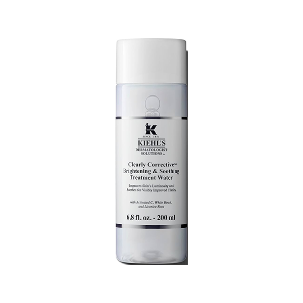 Kiehl's Clearly Corrective Brightening & Soothing Treatment Water озаряваща вода за лице, която успокоява, хидратира и видимо подобрява чистотата на кожата унисекс | monna.bg