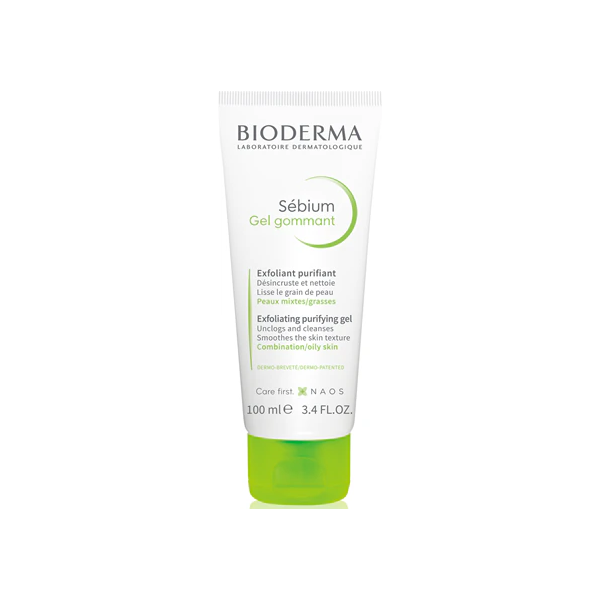 BIODERMA Sebium Exfoliating Purifying Gel почистващ пилинг за смесена и мазна кожа унисекс | monna.bg