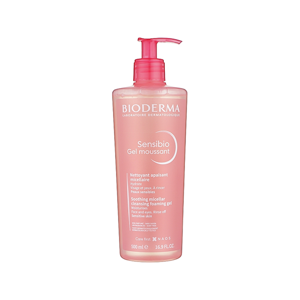 BIODERMA Sensibio Cleansing Foaming Gel успокояващ почистващ гел с хидратиращи свойства за чувствителна кожа унисекс | monna.bg