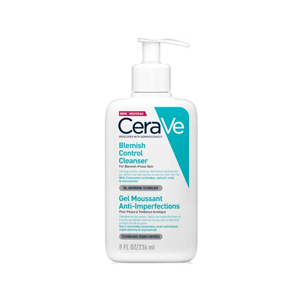 CeraVe Facial Cleansers Blemish Control Cleanser почистващ гел против несъвършенствата на акнозна кожа унисекс | monna.bg