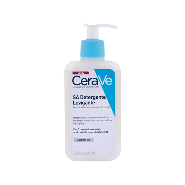 CeraVe Facial Cleansers SA Smoothing Cleanser почистващ и омекотяващ гел за нормална и суха кожа унисекс | monna.bg