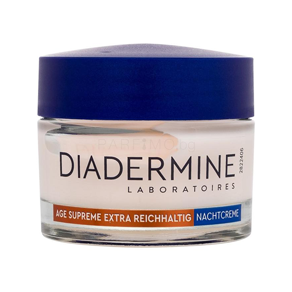 Diadermine Age Supreme Extra Rich Revitalizing Night Cream подхранващ и обновяващ нощен крем за лице унисекс | monna.bg