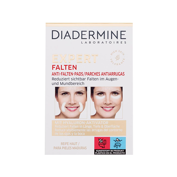 Diadermine Expert Anti-Wrinkle-Pads пачове против бръчки около очите и устата унисекс | monna.bg