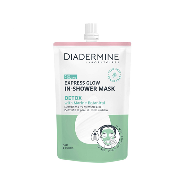 Diadermine Express Glow In-Shower Mask Detox детокс маска за душ унисекс | monna.bg