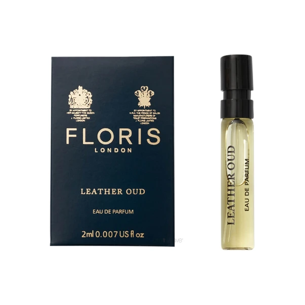 Floris Leather Oud парфюмна вода 2 мл мостра унисекс | monna.bg