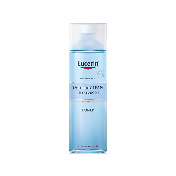 Eucerin DermatoClean Hyaluron Toner освежаващ тоник за лице за чувствителна кожа за жени | monna.bg