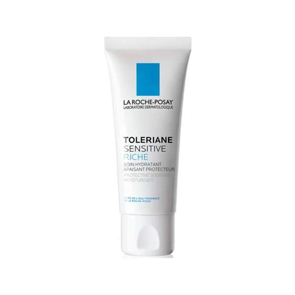 La Roche-Posay Toleriane Sensitive Riche Day Cream пребиотичен хидратиращ крем за защита и успокояване на кожата на лицето за жени | monna.bg