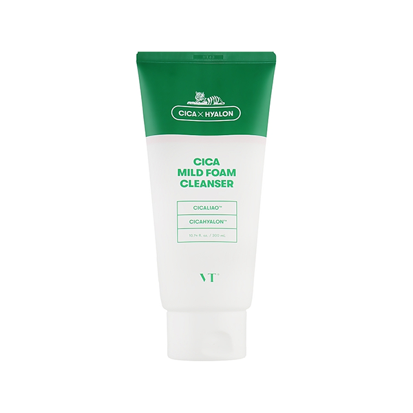 VT Cosmetics Cica Mild Foam Cleanser дълбокопочистваща пяна за проблемна кожа, акне за жени | monna.bg