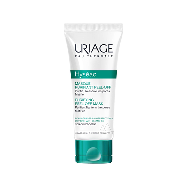 Uriage Hyseac Purifying Peel-Off Mask отлепяща се почистваща маска за проблемна кожа за жени | monna.bg