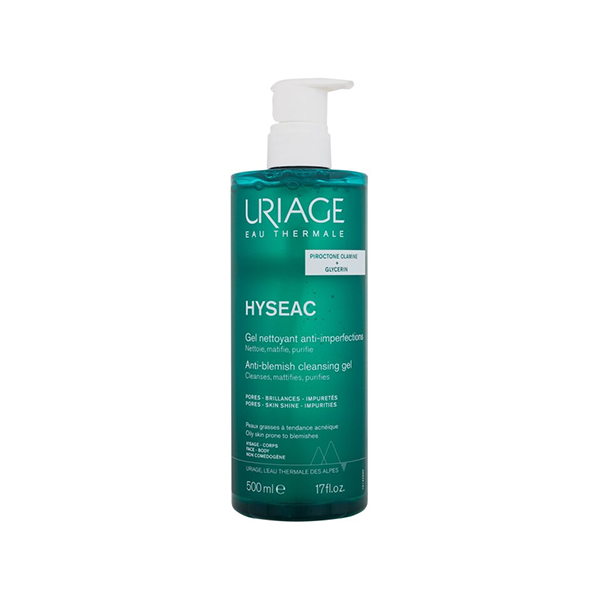 Uriage Hyseac Cleansing Gel лек почистващ гел за лице и тяло за жени | monna.bg