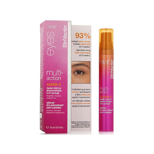Strivectin Multi-Action Super-C Dark Circle Brightening Eye Serum изсветляващ околоочен серум против тъмни кръгове за жени | monna.bg