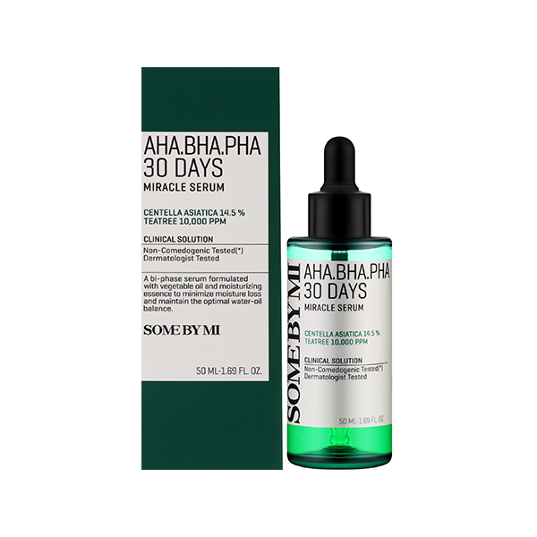 Some By Mi AHA BHA PHA 30 Days Miracle Serum киселинен серум за проблемна кожа за жени | monna.bg