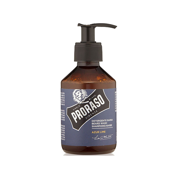 Proraso Azur Lime Beard Wash шампоан за брада с аромат на кипарис и ветивер за мъже | monna.bg