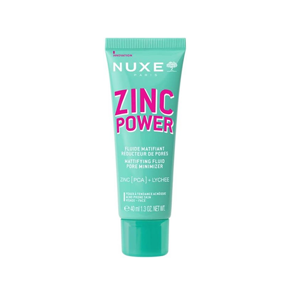 Nuxe Zinc Power Mattifying Fluid Pore Minimizer матиращ флуид минимизиращ порите за жени | monna.bg