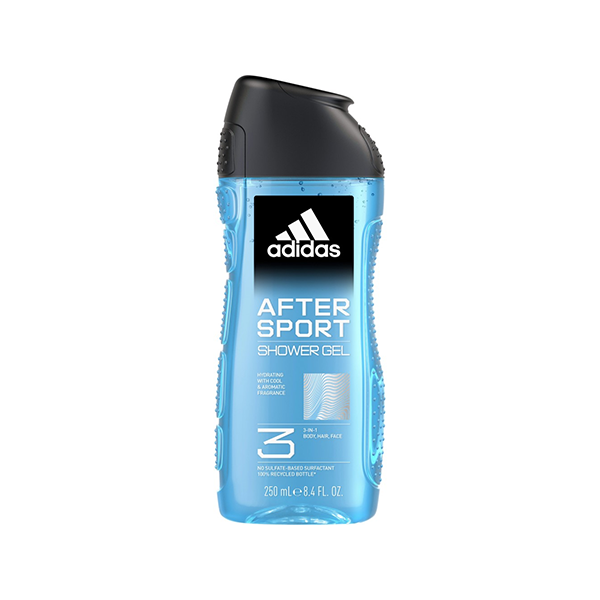 Adidas After Sport Shower Gel 3-In-1 душ гел за мъже | monna.bg