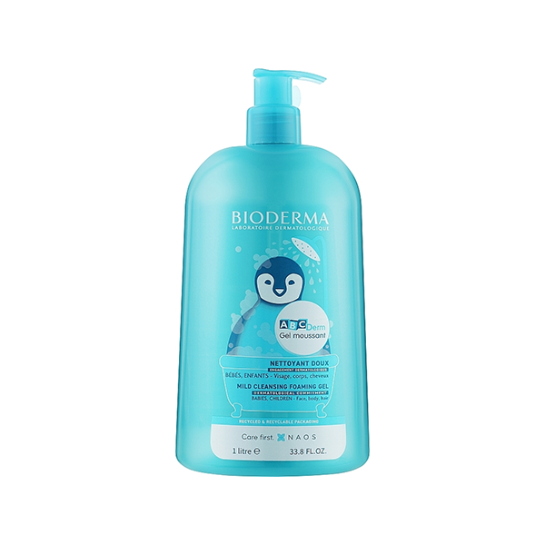 BIODERMA ABCDerm Mild Cleansing Foaming Gel почистващ мус за деца | monna.bg