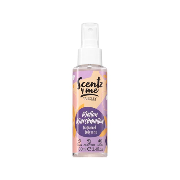 Yardley Scentz 4 Me Mellow Marshmallow спрей за тяло за жени | monna.bg