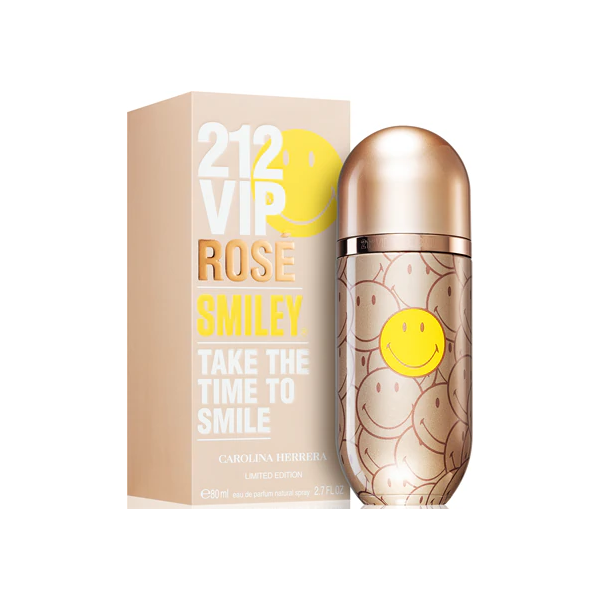 Carolina Herrera 212 Vip Rose Smiley парфюмна вода за жени | monna.bg