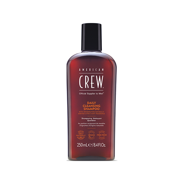 American Crew Daily Cleansing Shampoo дълбоко почистващ шампоан за всички видове коса за мъже | monna.bg