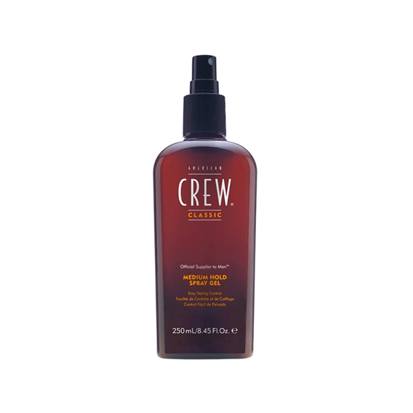 American Crew Classic Spray Gel Medium Hold изглаждащ спрей за фиксиране и оформяне за мъже | monna.bg